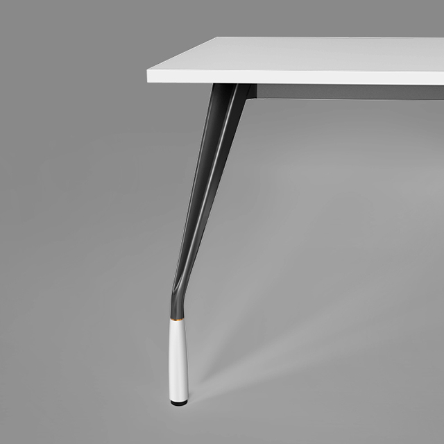 White Gray Meeting Table Leg Office Desk Metal Frame (LF87)