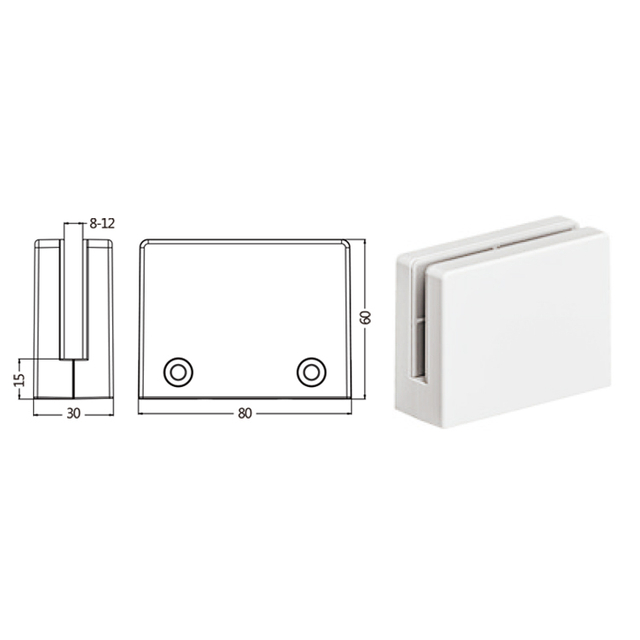 Clamp Bracket Custom Desk Clamp Fixed Clamp (PJ-30)