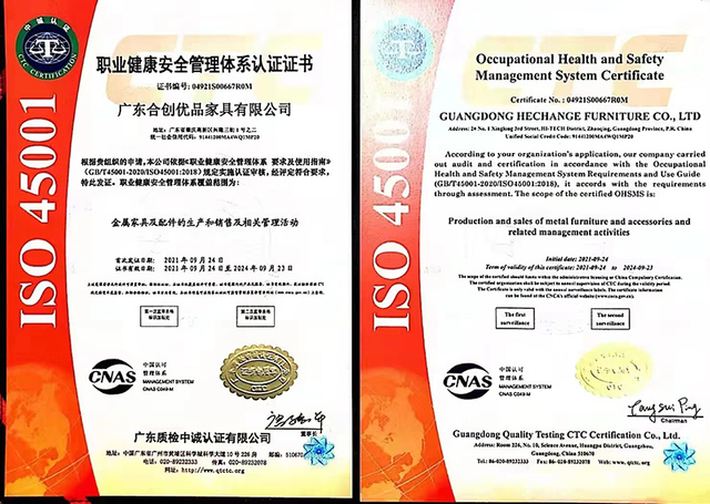 ISO45001 Certification