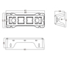 Office Desk Cable Management Cable Grommet( Q12306)