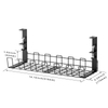 Under Desk Cable Management Tray for Office & Home