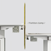 Modern Fixed Clamp Clamp Bracket Partition Clip(PJ-43)