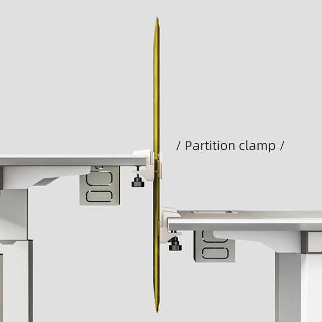 Aluminum Bracket Desk Clamp Adjustable Desk Partition( PJ-3)