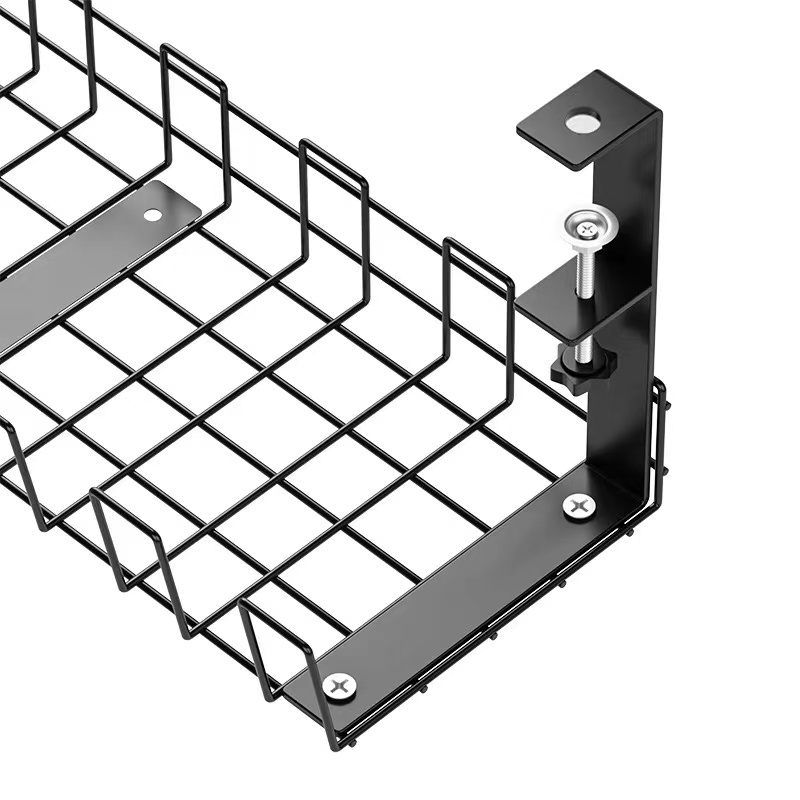 Universal Under Desk Cable Tray for Surge Protectors