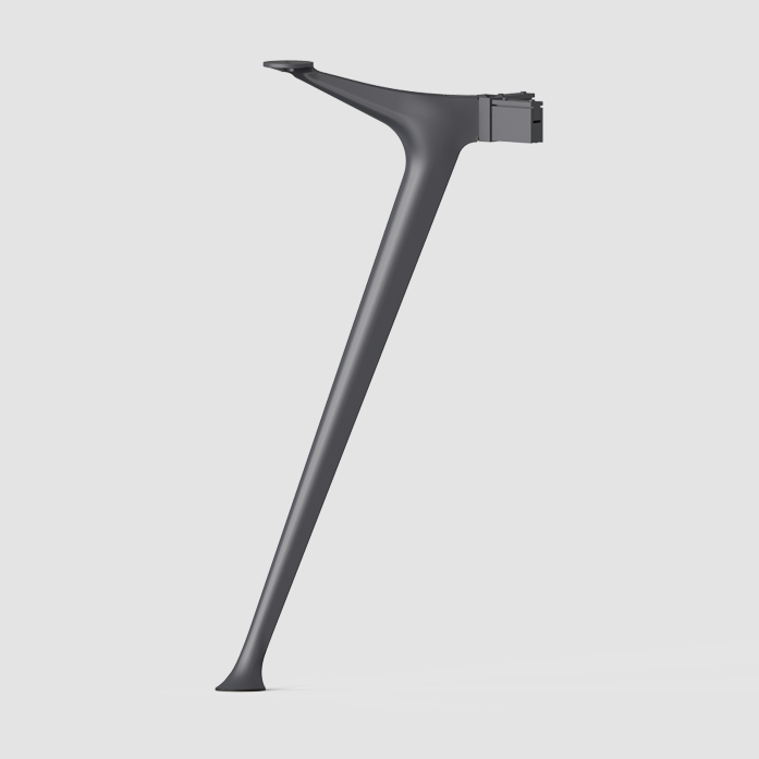 Die Casting Aluminium Desk Legs for Table in Office (LF90)