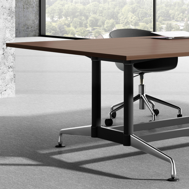 Office grey legs Aluminium Table Frame