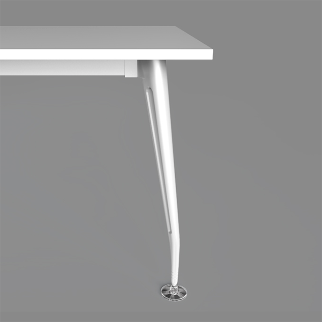 Aluminum Alloy Die-cast Office Desk Frame Metal Furniture Table Legs (LF85)