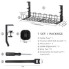 Under Desk Cable Management Tray for Office & Home